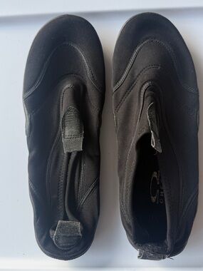 Omega Men's Black Slip-On Water Comfort Shoes Sz 10